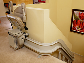 Bruno Curved Stairlift Philadeplphia